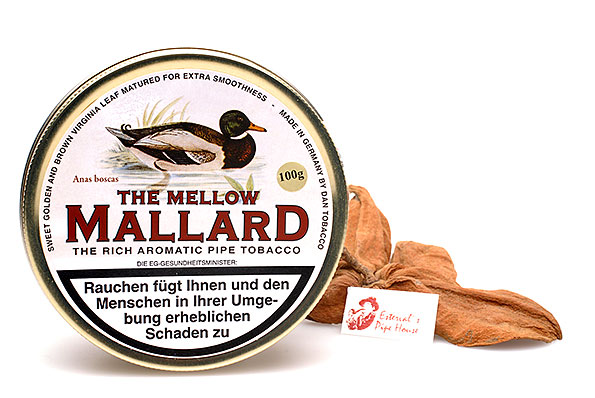 The Mellow Mallard Pipe tobacco 100g Tin The Mellow Mallard Pipe tobacco 100g Tin